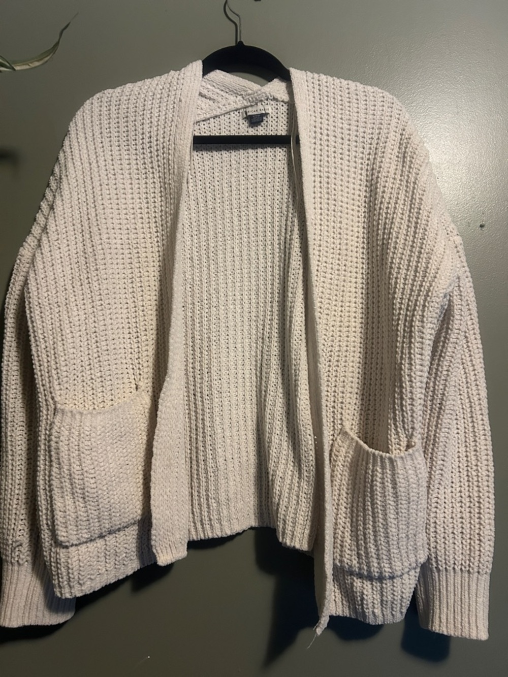 American Eagle Outfitters Chunky Open-Front Cardigan